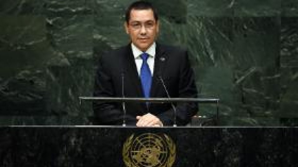 Victor Ponta: România va sprijini lupta împotriva terorismului