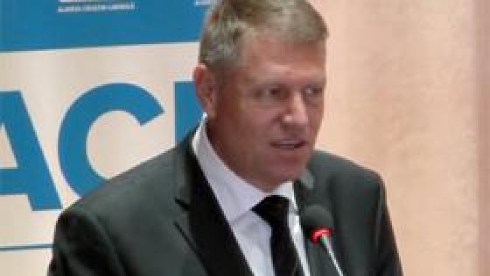 Klaus Iohannis se lansează oficial în cursa pentru Cotroceni