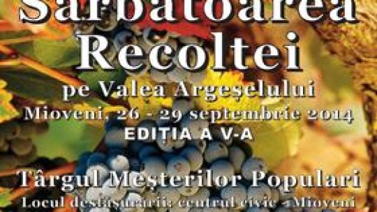 Sărbătoarea recoltei a început la Mioveni, în Argeş