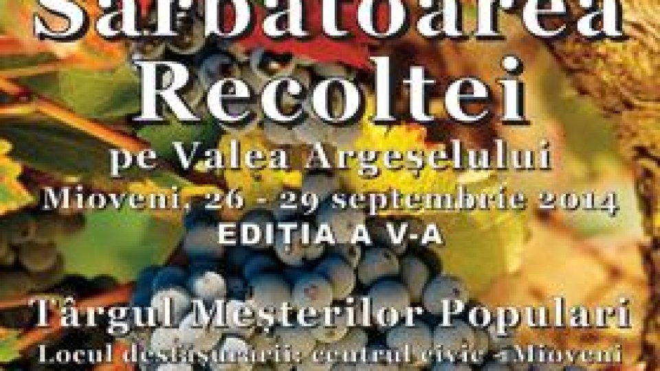 Sărbătoarea recoltei a început la Mioveni, în Argeş