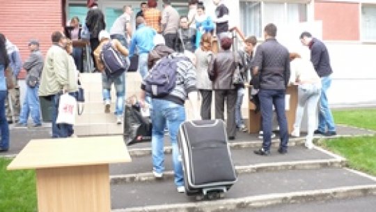 A început cazarea studenţilor
