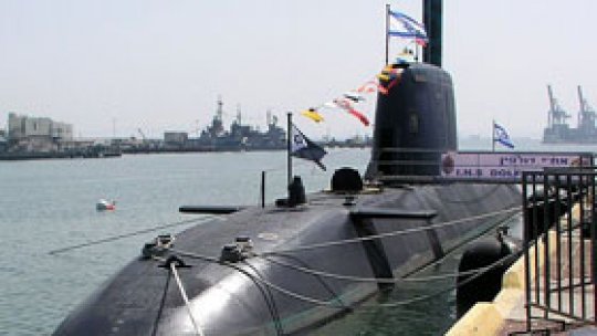 Armata israeliană îşi măreşte flota cu un submarin Delfin