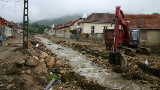 Probleme din cauza ploilor torențiale în județul Mehedinți