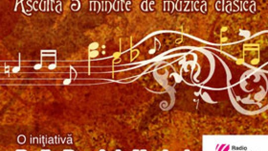 "Ascultă 5 minute de muzică clasică", în şcolile din România
