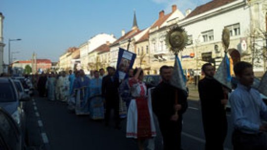 Pelerinaj de Sf. Maria Mică la Cluj