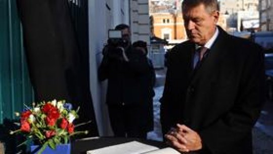 Klaus Iohannis va participa la "Marşul solidarităţii"