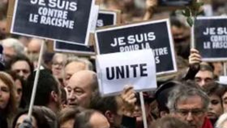 Marş de proporţii la Paris împotriva extremismului (LIVE VIDEO)