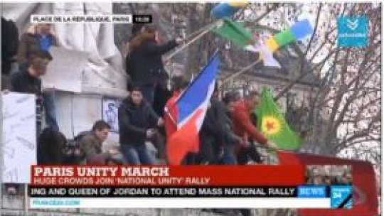 "Marşul solidarităţii": Je suis Charlie, un simbol al curajului