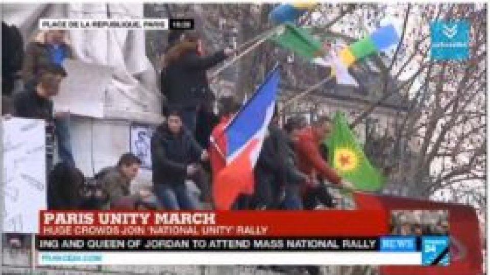 "Marşul solidarităţii": Je suis Charlie, un simbol al curajului