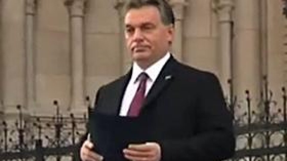 Victor Orban: "Trebuie oprită imigraţia în Europa"