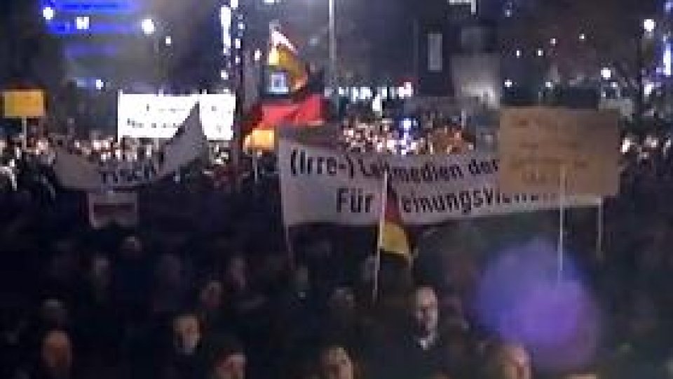 Participare record la un marș anti-islam în Germania