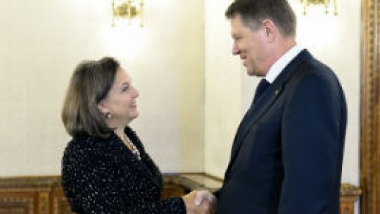 Victoria Nuland s-a întâlnit cu președintele Klaus Iohannis