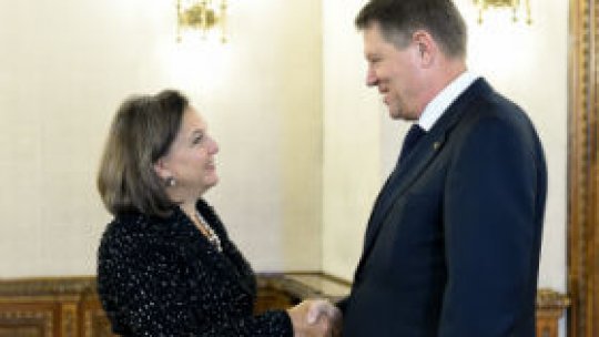 Victoria Nuland s-a întâlnit cu președintele Klaus Iohannis