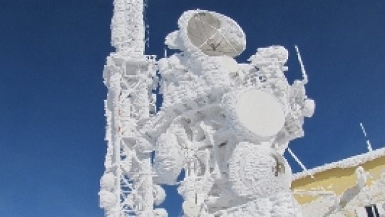 Stația de emisie din Harghita "a înghețat"