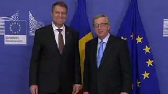 Întâlnire Klaus Iohannis - Jean-Claude Juncker 