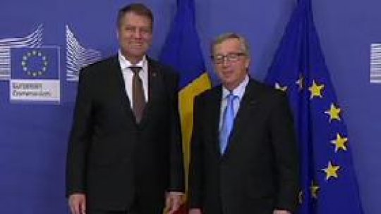 Întâlnire Klaus Iohannis - Jean-Claude Juncker