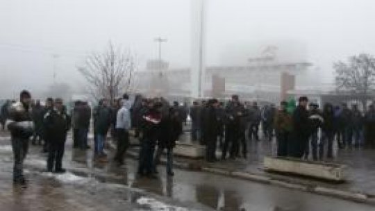 Proteste la Arcelor Mittal din Galați