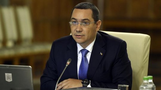 Premierul Victor Ponta își exprimă solidaritatea cu guvenul şi poporul turc
