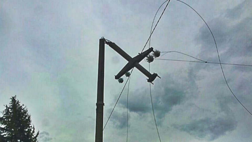 Aproape 100 de localități din Suceava și Neamț nu au curent electric