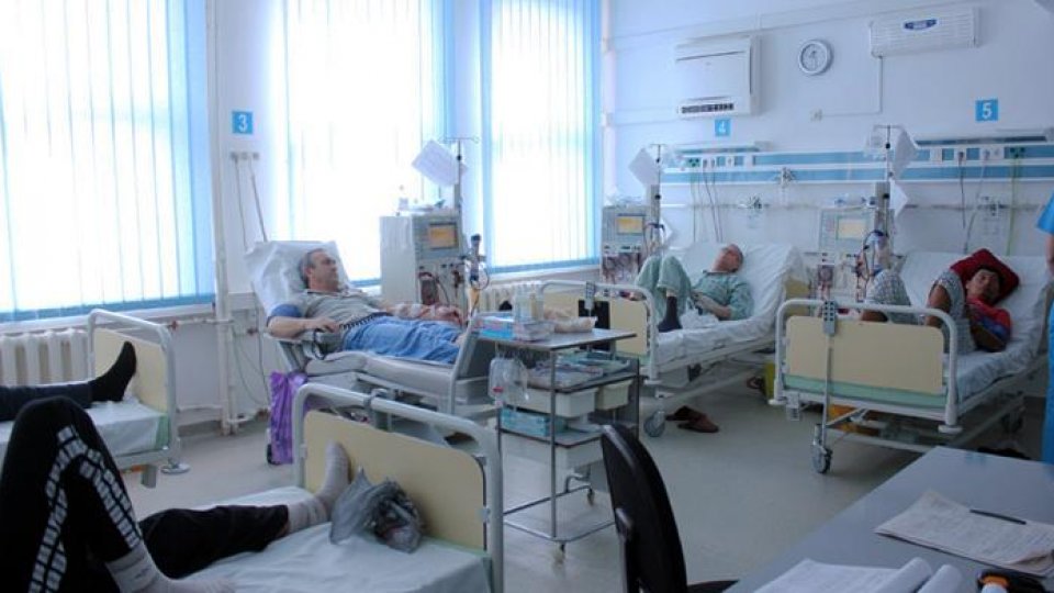 Aflux de copii cu răceli sau cu pneumonii la Spitalul din Slatina