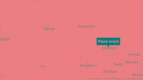 Avion de transport al armatei americane, prăbuşit în Afganistan