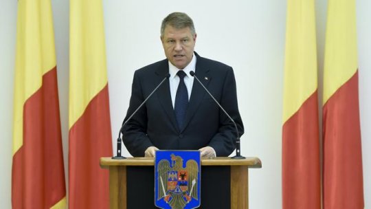Klaus Iohannis deschide luni anul la Universitatea din Bucureşti