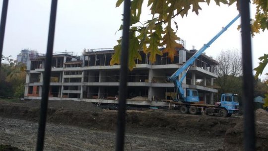 Protest faţă de construcţiile din Parcul Tineretului