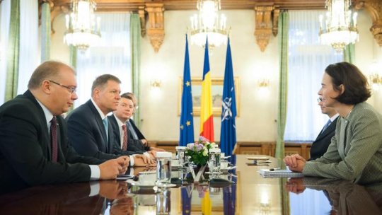 Preşedintele Klaus Iohannis, "îngrijorat" după întâlnirea cu FMI
