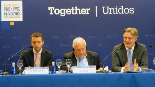 Migraţia, principala temă a Congresului Popularilor Europeni de la Madrid