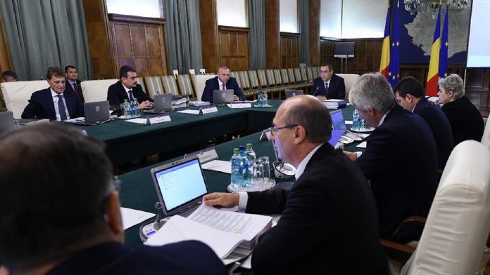 Guvernul, la cea de-a doua rectificare bugetară din acest an