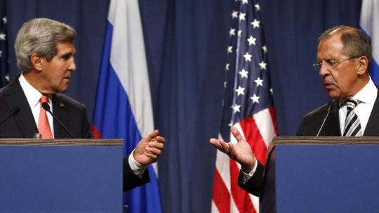 John Kerry și Serghei Lavrov - convorbiri legate de tranziția din Siria