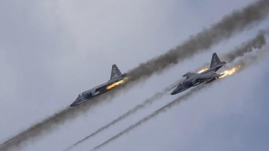 Rusia îşi intensifică campania aeriană în Siria