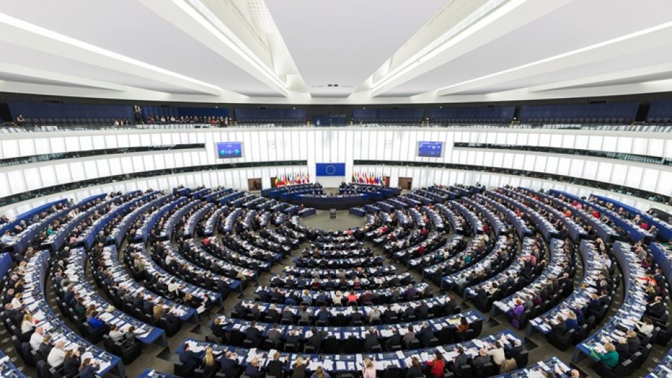 Doi eurodeputați, suspendați pentru salut nazist în plenul parlamentului