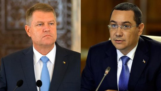 Preşedintele şi prim-ministrul au discutat despre problema migraţiei