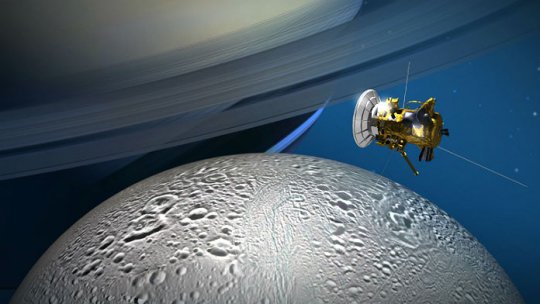 Sonda Cassini caută viață pe Enceladus