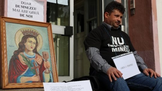 Liderii minerilor din Valea Jiului au ieşit din greva foamei