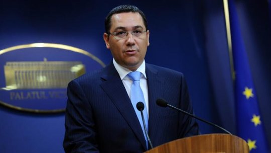 Premierul Victor Ponta pledează pentru transparenţa guvernării