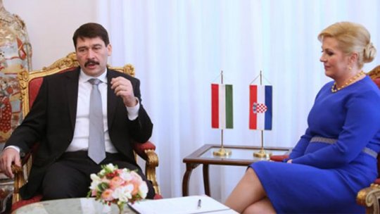 Preşedinţii Ungariei şi Croaţiei, dialog pe tema migraţiei