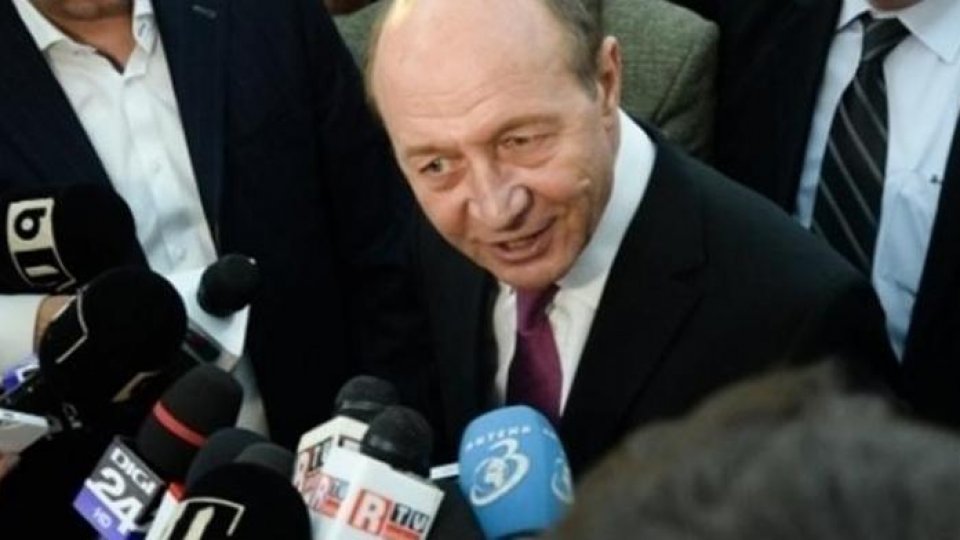 Fostul preşedinte Traian Băsescu s-a înscris în partidul Mişcarea Populară