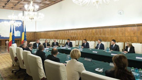 Prima ședință a guvernului Cioloș va avea loc joi