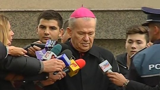 Arhiepiscopul romano-catolic Ioan Robu, s-a rugat la locul tragediei