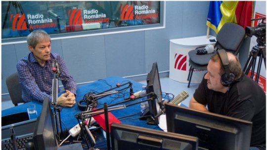 Primul ministru Dacian Cioloș, în direct la Radio România Actualități