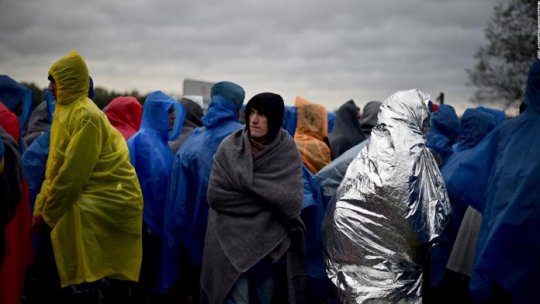 Iarna poate produce "o catastrofă umanitară" pe ruta Balcanică