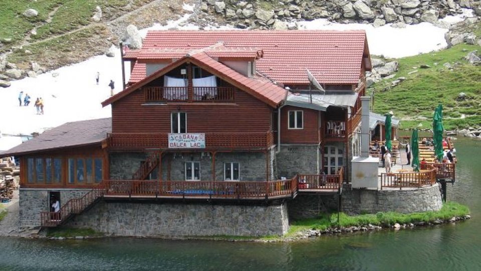 La Bâlea Lac, strat de zăpadă de aproape o jumătate de metru