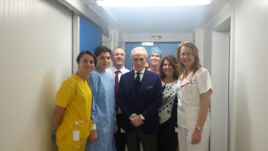 Jose Carreras în vizită la Fundeni