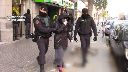 Trei jihadişti au fost arestați la Barcelona