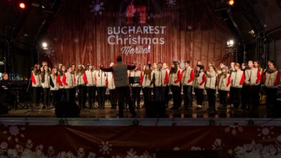 Corul de Copii Radio la Bucharest Christmas Market