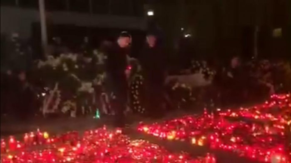 Preşedintele Poloniei a mers la locul tragediei de vineri