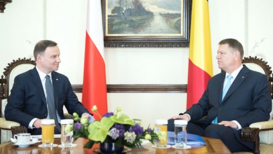 Întâlnire a președinților României și Poloniei