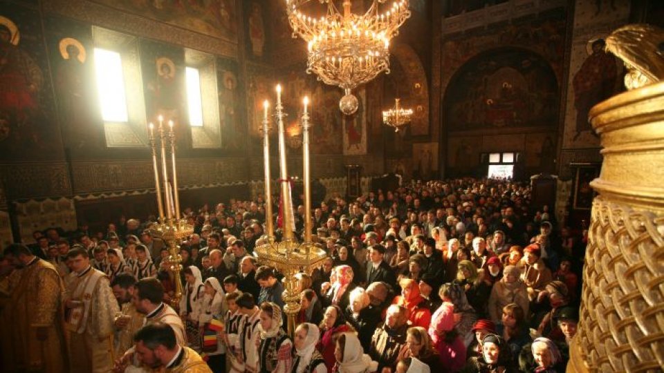 Racla cu moaştele Sfântului Apostol Andrei, la Galaţi
